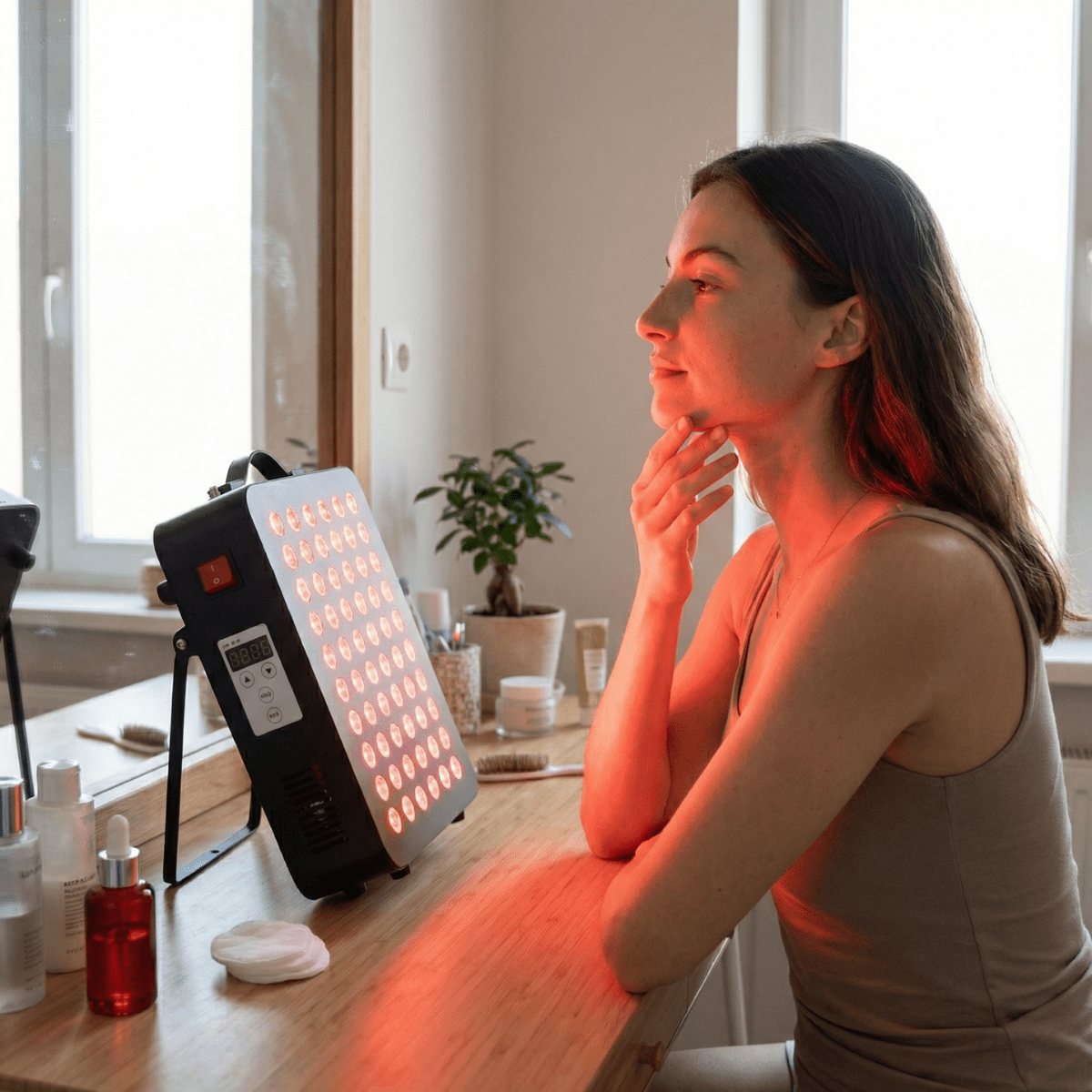 Collageen stimuleren: rood licht voor huidverbetering - Mvolo