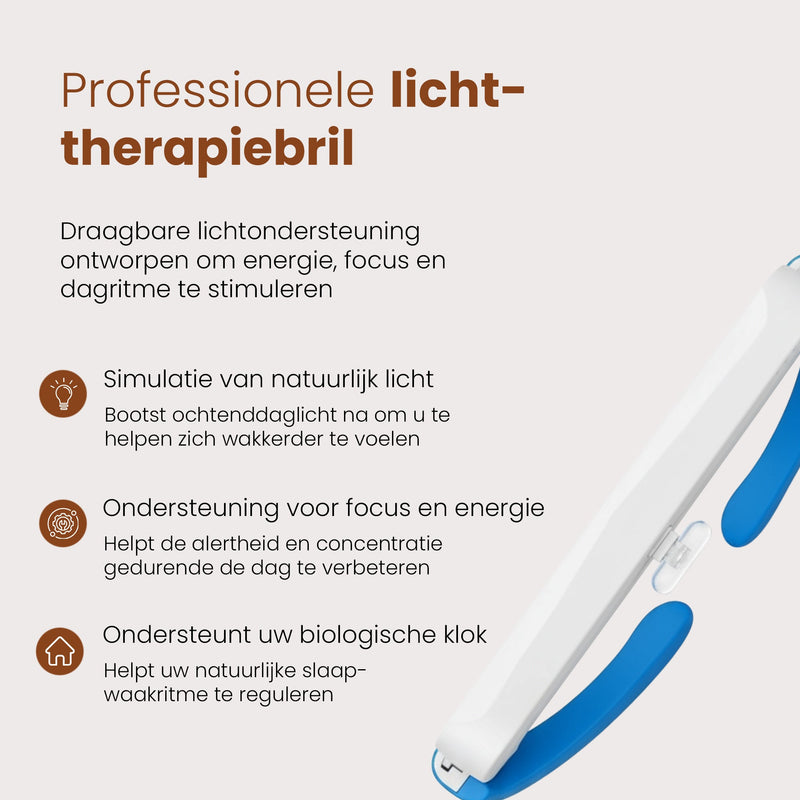 Daglichtbril Pro voor meer energie in de ochtend - Mvolo