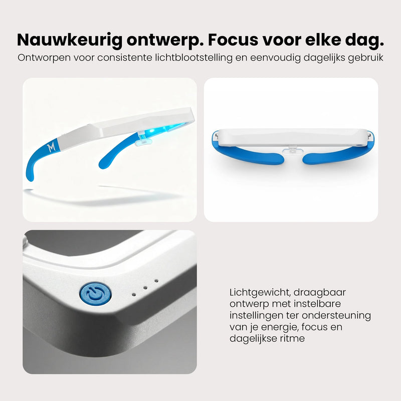 Daglichtbril Pro voor meer energie in de ochtend - Mvolo