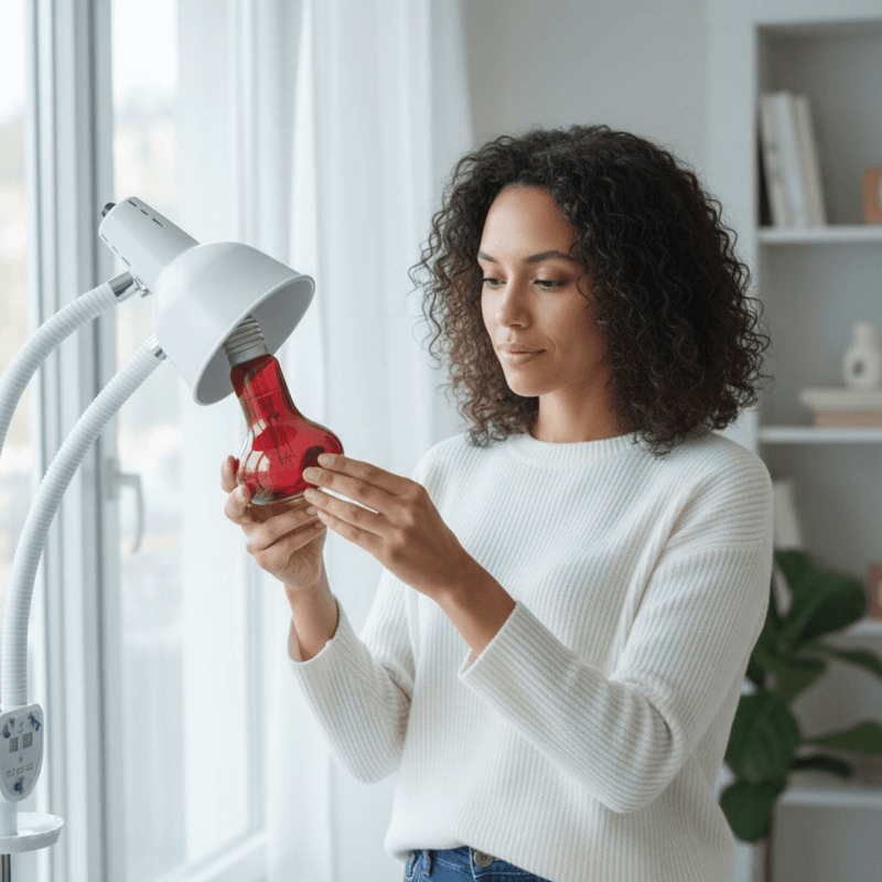 Infrarood lamp voor ontspanning en gezondheid - Mvolo