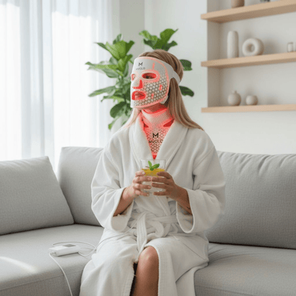 LED Face Mask + Halsmasker - Mvolo