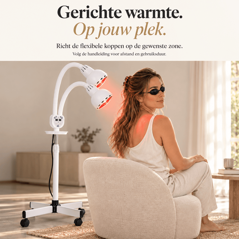 Mvolo Doppel-Infrarotlampe - Doppel-Infrarotlampe - Mvolo