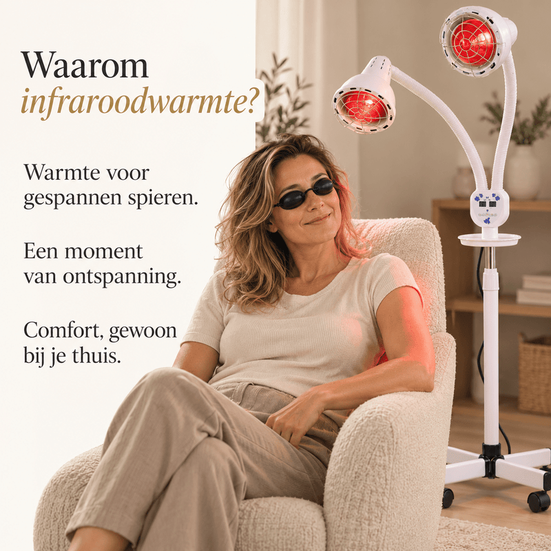 Mvolo Doppel-Infrarotlampe - Doppel-Infrarotlampe - Mvolo