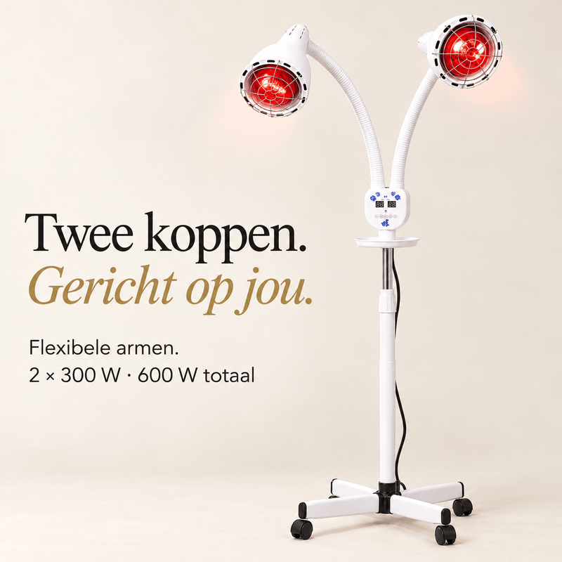 Mvolo Doppel-Infrarotlampe - Doppel-Infrarotlampe - Mvolo